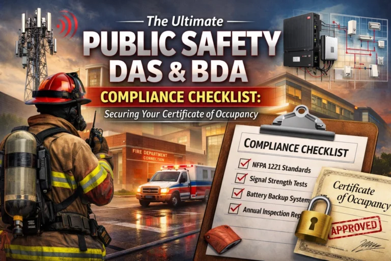 The Ultimate Public Safety DAS & BDA Compliance Checklist: Securing Your Certificate of Occupancy