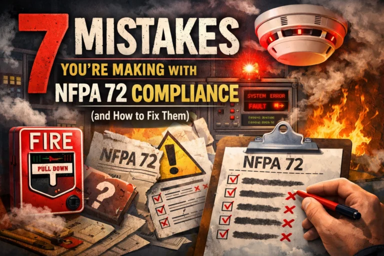 7 Mistakes You’re Making with NFPA 72 Compliance (and How to Fix Them)